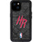 NBA Houston Rockets Dark Rust iPhone 15 Plus Waterproof Case